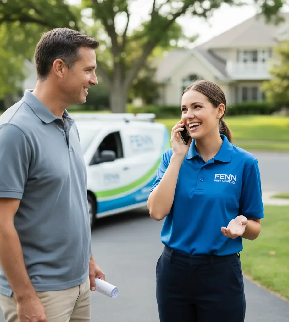 Fenn Pest Control customer support in Duryea